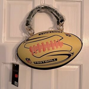 Caleesa football satchel bag NWT